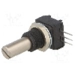 Potentiometru axial, cermet, 10kΩ, 1W, VISHAY - 249FGJS0XB25103KA