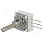 Potentiometru axial, cermet, 2.5kΩ, 1W, VISHAY - 14910A0BHSX10252KA