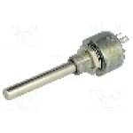 Potentiometru axial, cermet, 4.7kΩ, 3W, VISHAY - PE30L0FR472MAB