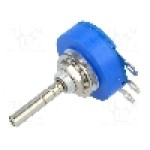 Potentiometru axial, cermet, 5kΩ, 2W, BOURNS - 3852C-282-502AL