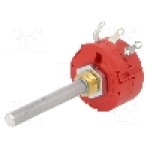 Potentiometru axial, linear, 100Ω, 2W, AB Elektronik - 3114304000