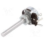 Potentiometru axial, linear, 100Ω, 4W, AB Elektronik - 3104603999