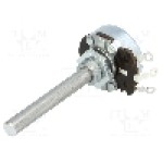 Potentiometru axial, linear, 10Ω, 4W, AB Elektronik - 3104601738