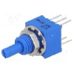 Potentiometru axial, plastic, 100kΩ, 0.25W, BOURNS - 3310H-001-104L