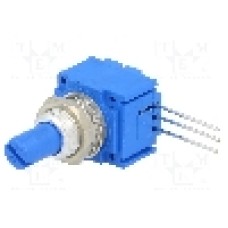 Potentiometru axial, plastic, 100kΩ, 1W, BOURNS - 91A1A-B24-D20L