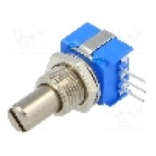 Potentiometru axial, plastic, 100kΩ, 500mW, BOURNS - 51AAA-B24-B20L