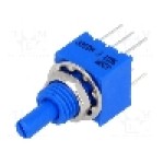 Potentiometru axial, plastic, 10kΩ, 0.25W, BOURNS - 3310H-003-103L