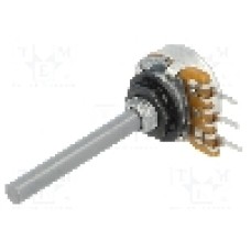 Potentiometru axial, plastic, 1kΩ, 0.25W, OMEG - 