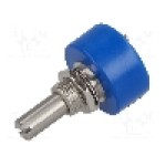 Potentiometru axial, plastic, 1kΩ, 1W, BOURNS - 6639S-301-102