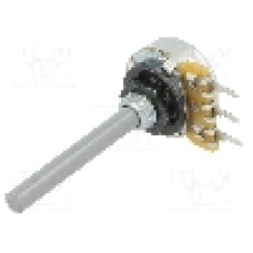 Potentiometru axial, plastic, 47kΩ, 0.25W, OMEG - 