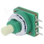 Potentiometru axial, plastic, 4.7kΩ, 0.25W, OMEG - 