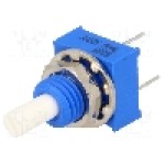 Potentiometru axial, plastic, 500kΩ, 0.25W, BOURNS - 3310Y-001-504L