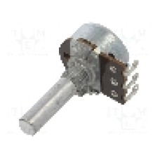 Potentiometru rotativ, 100kΩ, mono, liniar, 200mW, TELPOD - PR185-100K-A5-25-P1