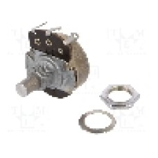 Potentiometru rotativ, 10kΩ, mono, liniar, 500mW, TELPOD - PR-246 10K A 16P1