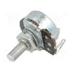 Potentiometru rotativ, 1kΩ, mono, liniar, 500mW, TELPOD - PR-246 1K A 20P1