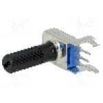 Potentiometru rotativ, 20kΩ, fara filet de montare, mono, liniar, 125mW, SR PASSIVES - R9011-2-20K