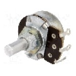 Potentiometru rotativ, 220Ω, mono, liniar, 500mW, TELPOD - PR-246 220R A 20P1