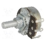 Potentiometru rotativ, 2.2MΩ, mono, liniar, 500mW, TELPOD - PR-246 2M2 A 20P1