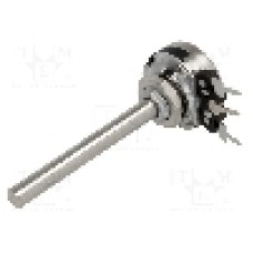 Potentiometru rotativ, 2.5kΩ, mono, liniar, 200mW, PIHER - T16SH-M04N252A2020MTA