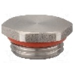 Presetupa otel inoxidabil, M16, IP68, V-INOX-VMQ, HUMMEL - 1.154.1600.50