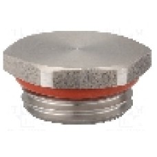 Presetupa otel inoxidabil, PG7, IP68, V-INOX-VMQ, HUMMEL - 1.154.0700.01