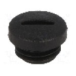 Presetupa poliamida, M12, IP54, V-N-FS, HUMMEL - 1.251.1201.50