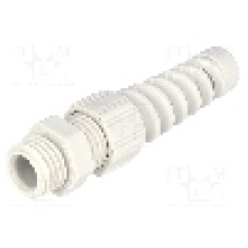 Presetupa poliamida, M12, IP68, HELUTOP HT-K, HELUKABEL - HT-K M12 RAL7035