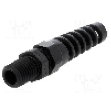 Presetupa poliamida, M12, IP68, HSK-K-FLEX, HUMMEL - 1.293.1201.30