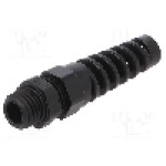 Presetupa poliamida, M12, IP68, HSK-K-FLEX, HUMMEL - 1.293.1201.51