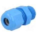 Presetupa poliamida, M12, IP68, HSK-K, HUMMEL - 1.209.1202.51