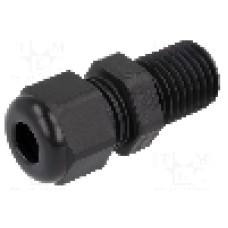 Presetupa poliamida, M12, IP68, HSK-L, HELUKABEL - HSK-L M12 RAL9005