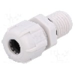 Presetupa poliamida, M12, IP68, BM GROUP - BM4912L