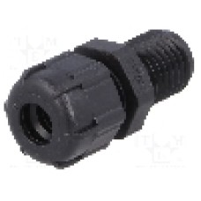 Presetupa poliamida, M12, IP68, BM GROUP - BM4912LN