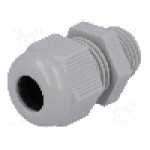 Presetupa poliamida, M16, IP68, HELUTOP HT-M, HELUKABEL - HT M16 RAL7035 92667