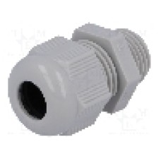 Presetupa poliamida, M16, IP68, HELUTOP HT-M, HELUKABEL - HT M16 RAL7035 92667