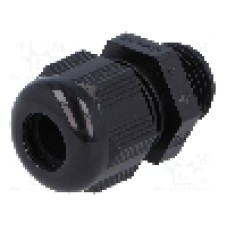 Presetupa poliamida, M16, IP68, HELUTOP HT-M, HELUKABEL - HT M16 RAL9005 92669