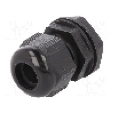 Presetupa poliamida, M20, IP66, IP68, ALPHA WIRE - PMC20 BK080