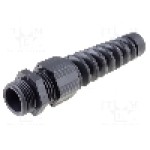 Presetupa poliamida, M20, IP68, HELUTOP HT-K, HELUKABEL - HT-K M20 RAL9005 93881 Presetupa poliamida, M20, IP68, HELUTOP HT-K, HELUKABEL - HT-K M20 RAL9005 93881