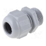 Presetupa poliamida, M20, IP68, HELUTOP HT-M, HELUKABEL - HT M20 RAL7001