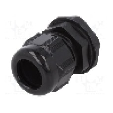 Presetupa poliamida, M25, IP66, IP68, ALPHA WIRE - PMC25 BK080