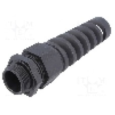 Presetupa poliamida, M25, IP68, HELUTOP HT-K, HELUKABEL - HT-K M25 RAL9005 Presetupa poliamida, M25, IP68, HELUTOP HT-K, HELUKABEL - HT-K M25 RAL9005