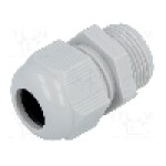 Presetupa poliamida, PG13,5, IP68, HELUTOP HT-PG, HELUKABEL - HT PG 13,5 RAL7035