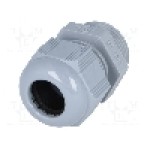 Presetupa poliamida, PG16, IP68, HELUTOP HT-PG, HELUKABEL - HT PG16 RAL7001