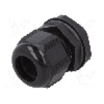 Presetupa poliamida, PG21, IP66, IP68, ALPHA WIRE - PPC21 BK080