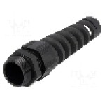 Presetupa poliamida, PG21, IP68, HELUTOP HT-K, HELUKABEL - HT-K PG21 RAL9005 Presetupa poliamida, PG21, IP68, HELUTOP HT-K, HELUKABEL - HT-K PG21 RAL9005