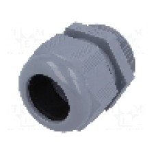 Presetupa poliamida, PG29, IP68, HELUTOP HT-PG, HELUKABEL - HT PG29 RAL7001