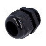 Presetupa poliamida, PG29, IP68, HELUTOP HT-PG, HELUKABEL - HT PG29 RAL9005 Presetupa poliamida, PG29, IP68, HELUTOP HT-PG, HELUKABEL - HT PG29 RAL9005