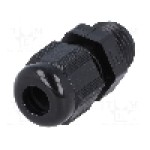 Presetupa poliamida, PG7, IP68, HELUTOP HT-PG, HELUKABEL - HT PG7 RAL9005