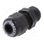 Presetupa poliamida, PG7, IP68, V-TEC EX PG, OBO BETTERMANN - VTEC EX PG7 SW Presetupa poliamida, PG7, IP68, V-TEC EX PG, OBO BETTERMANN - VTEC EX PG7 SW