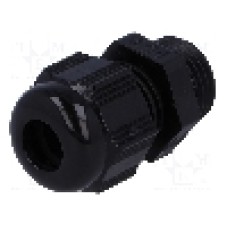 Presetupa poliamida, PG9, IP68, HELUTOP HT-PG, HELUKABEL - HT PG9 RAL9005